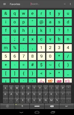 Custom Keyboard for Android android App screenshot 1